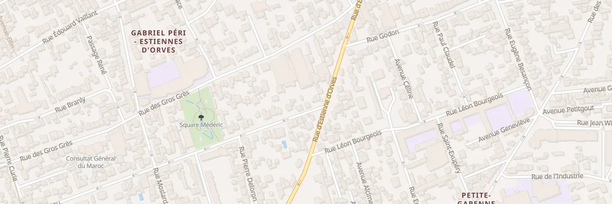 Plan du 6 Rue de Chatou à Colombes