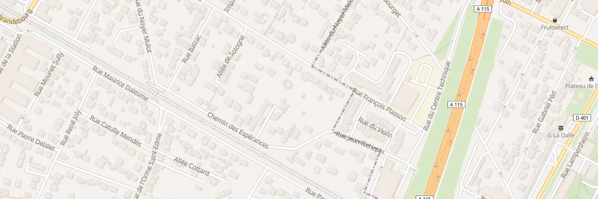Plan du 42 Rue François Plasson à Franconville