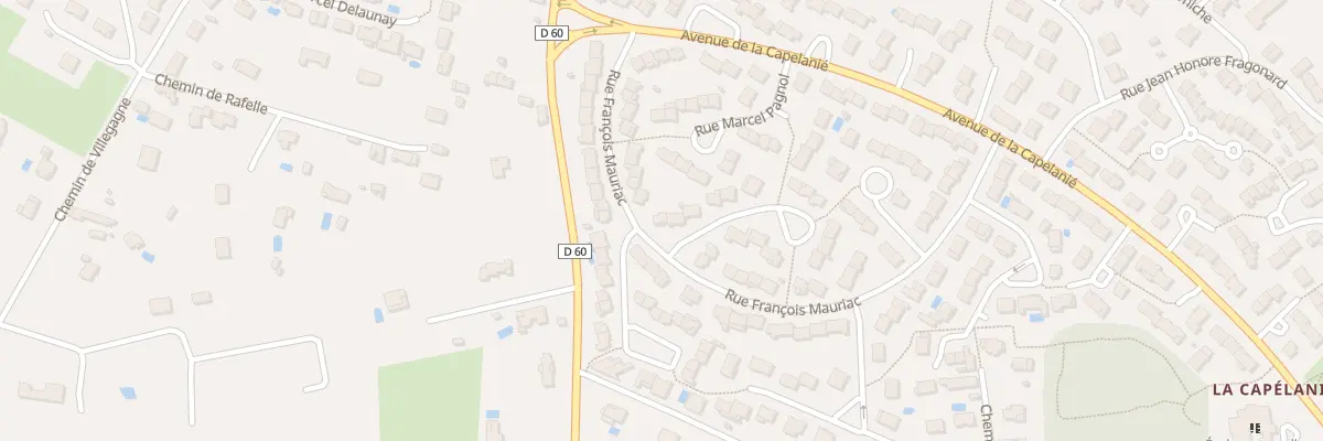 Plan du 25 Rue François Mauriac à Castres