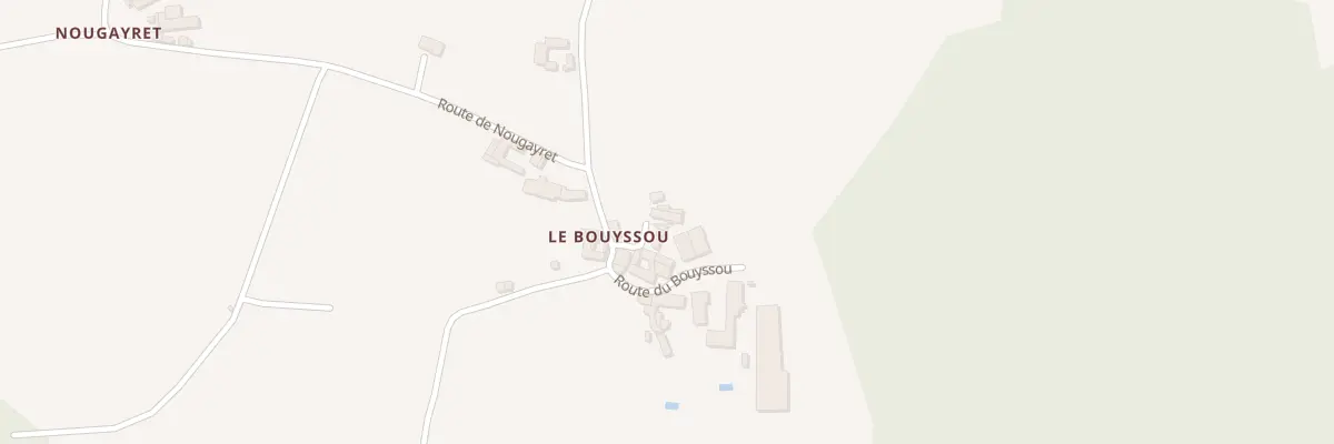 Plan du 5089 Le Bouyssou à Crespin
