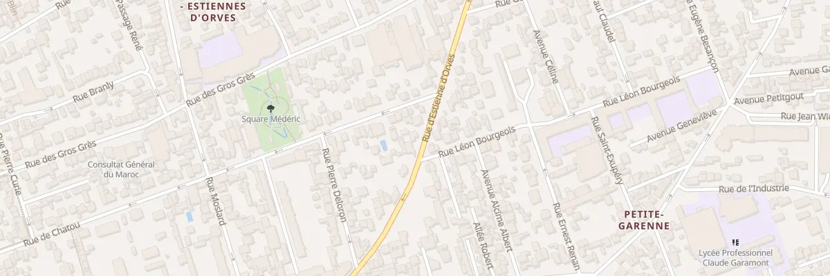 Plan du 224 Rue d’Estienne d’Orves à Colombes