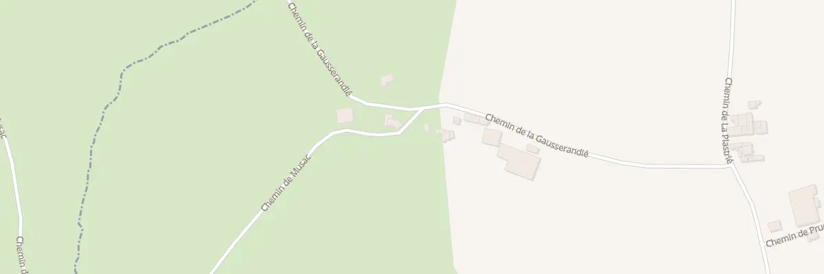 Plan du 5098 La Gausserandie à Saussenac
