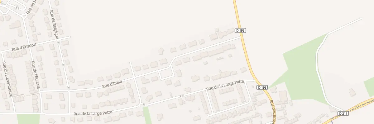Plan du 34 Rue d’Italie à Wizernes