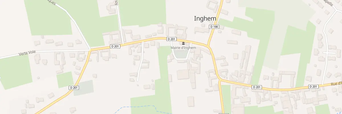 Plan du 64 Rue de l’Eglise d’Inghem à Bellinghem