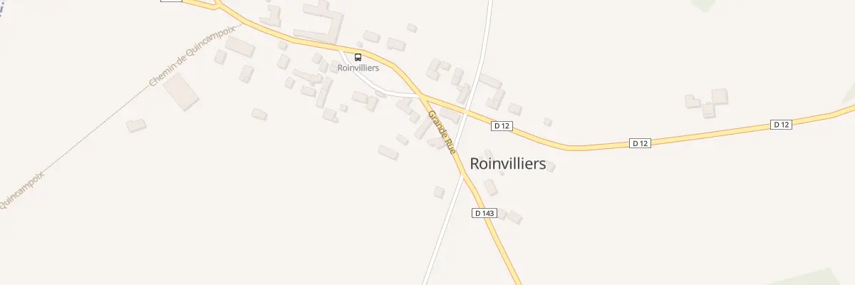 Plan du 17 Le Village à Roinvilliers