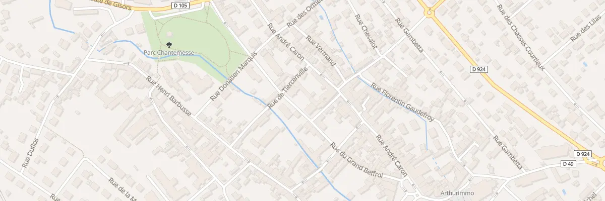 Plan du 218 Rue du Grand Beffroi à Chambly