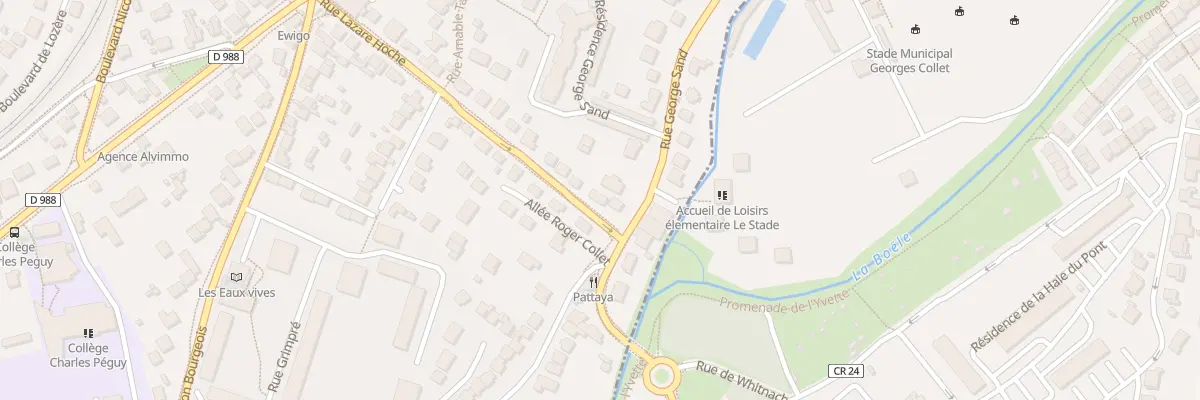 Plan du 39 Rue Lazare Hoche à Palaiseau