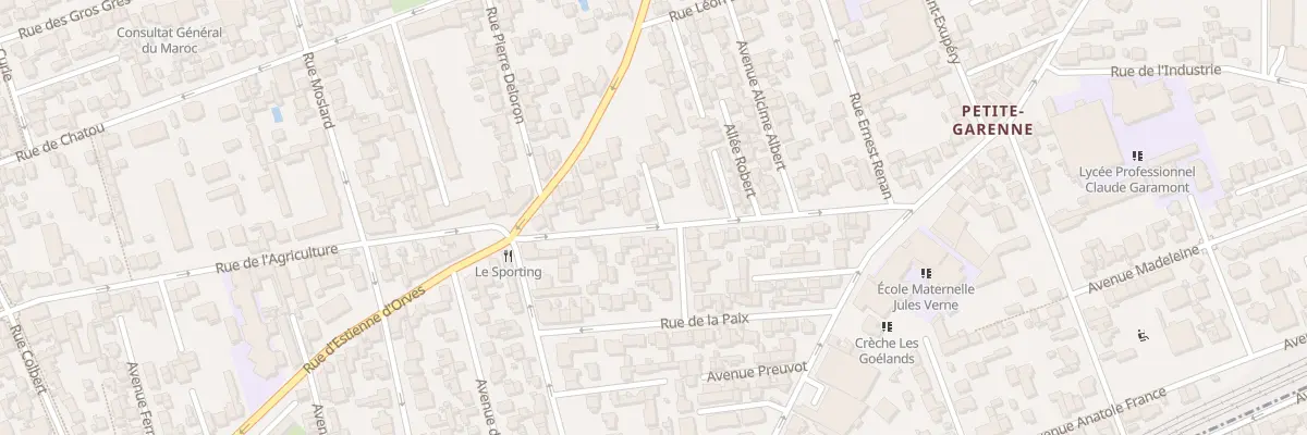 Plan du 38 Rue du Général Cremer à Colombes