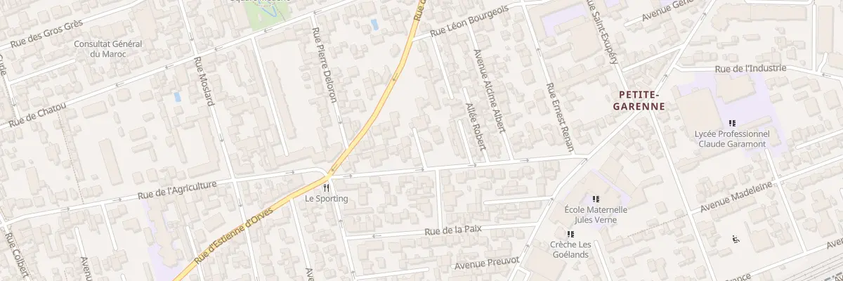 Plan du 34 Rue du Général Cremer à Colombes