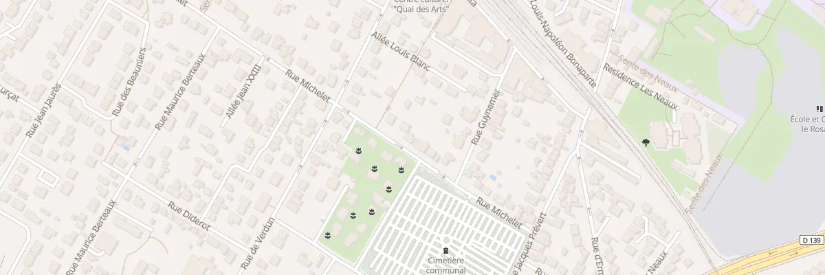 Plan du 18 Rue Michelet à Saint-Leu-la-Forêt