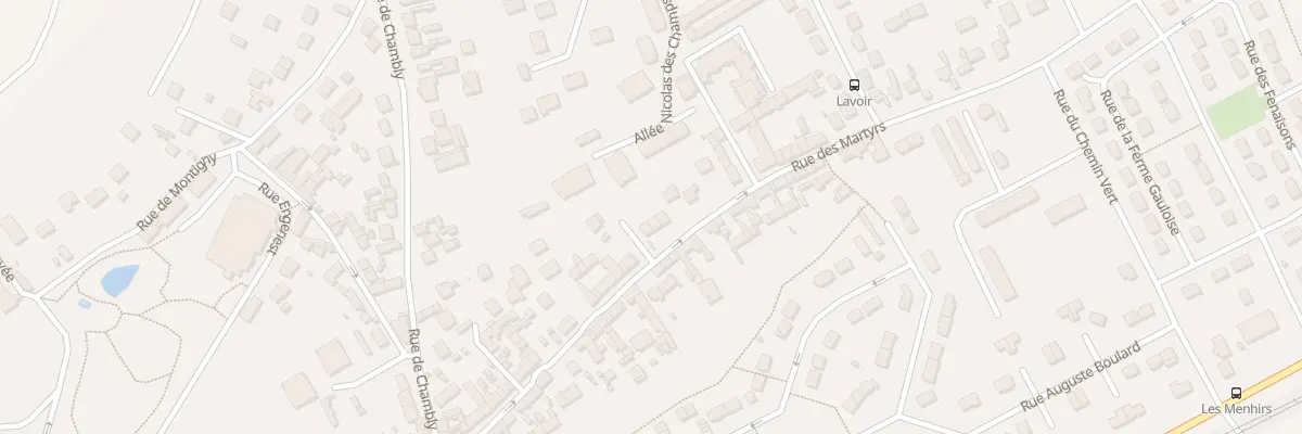 Plan du 38 Rue des Martyrs à Champagne-sur-Oise