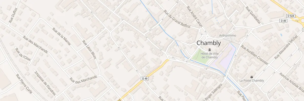 Plan du 109 Rue Henri Barbusse à Chambly