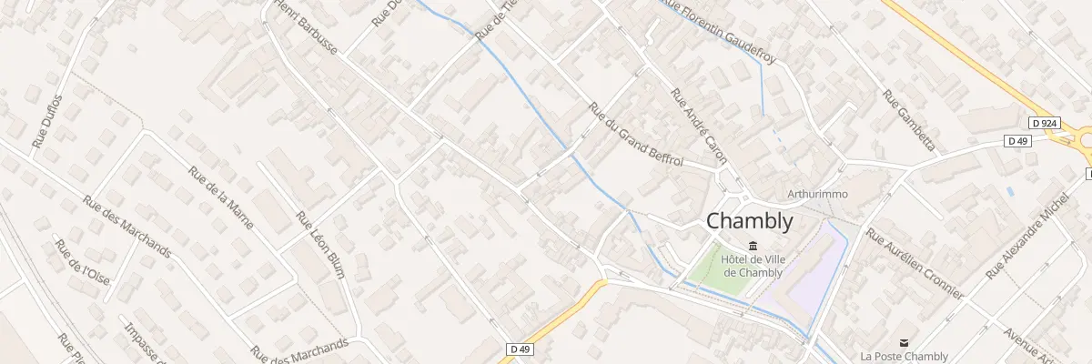 Plan du 150 Rue Henri Barbusse à Chambly