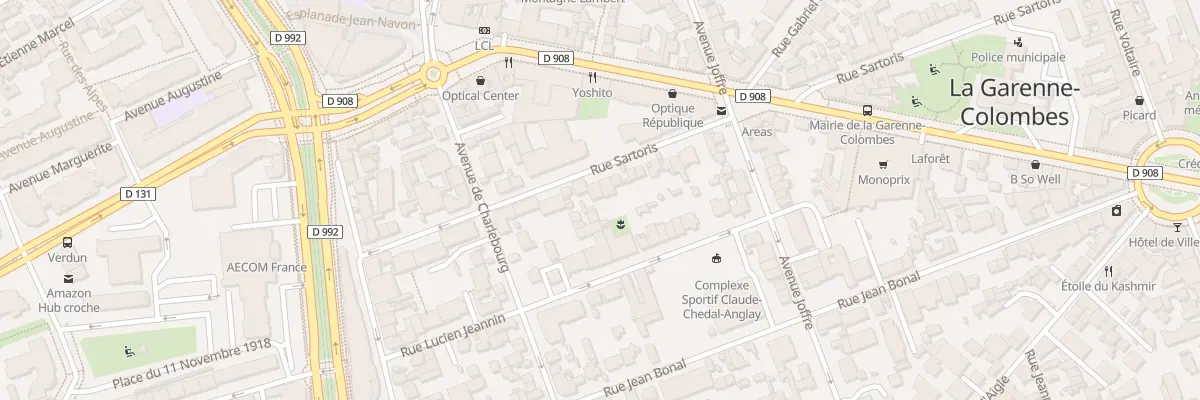 Plan du 79B Rue Sartoris à La Garenne-Colombes
