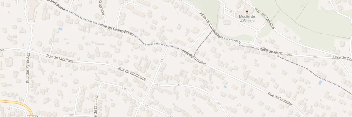 Plan du 71 Rue du Trouillet à Argenteuil