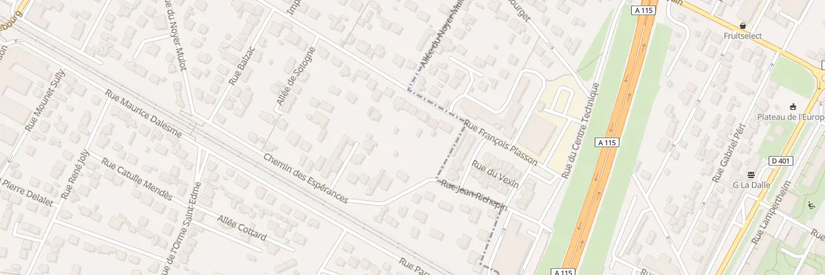 Plan du 46 Rue François Plasson à Franconville