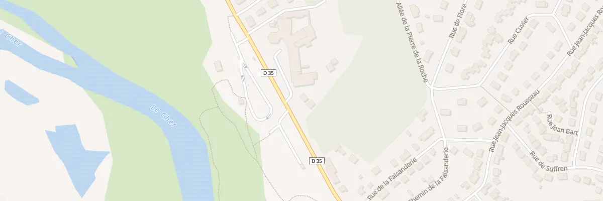 Plan du 52 Rue Paul Vaillant Couturier à Saint-Florent-sur-Cher