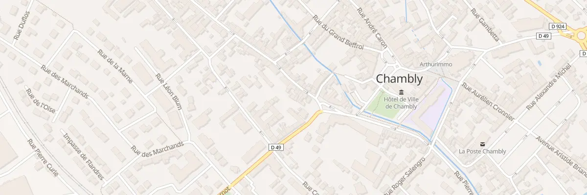 Plan du 107 Rue Henri Barbusse à Chambly