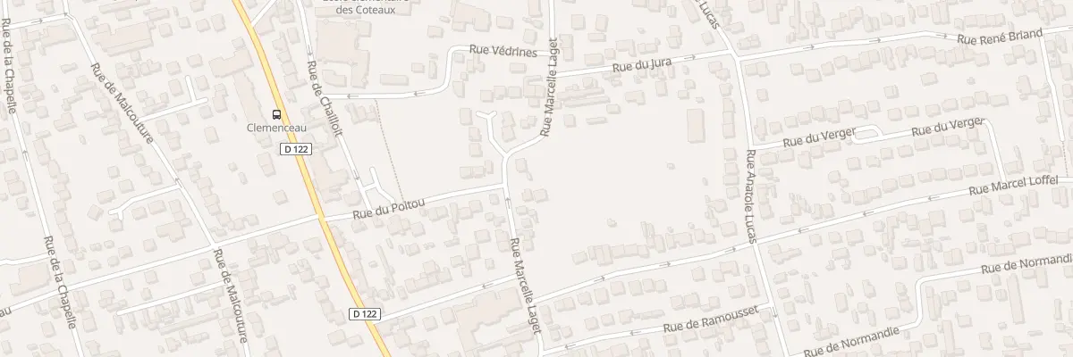 Plan du 54 Rue Marcelle Laget à Argenteuil