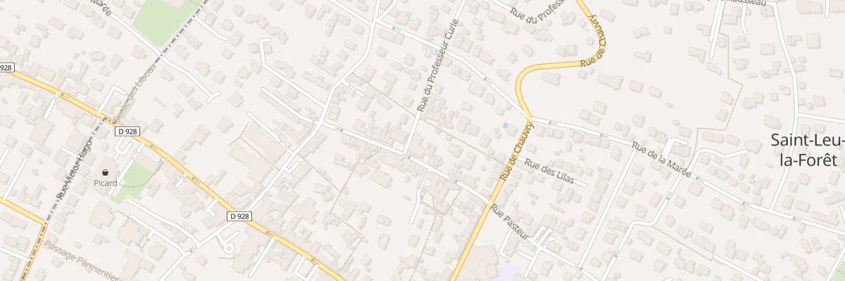 Plan du 82 Rue Pasteur à Saint-Leu-la-Forêt