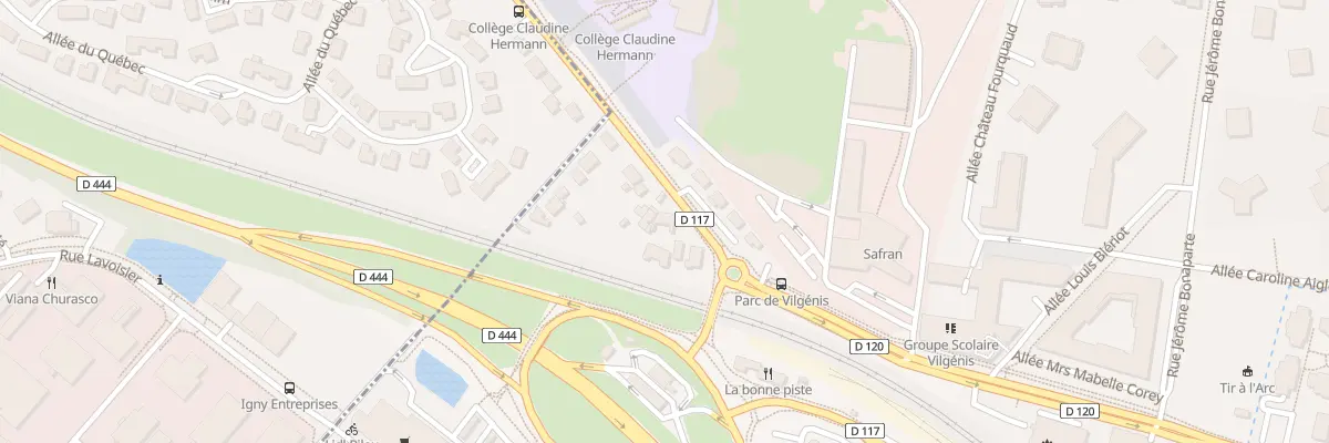 Plan du 75 Rue de Vilgénis à Massy