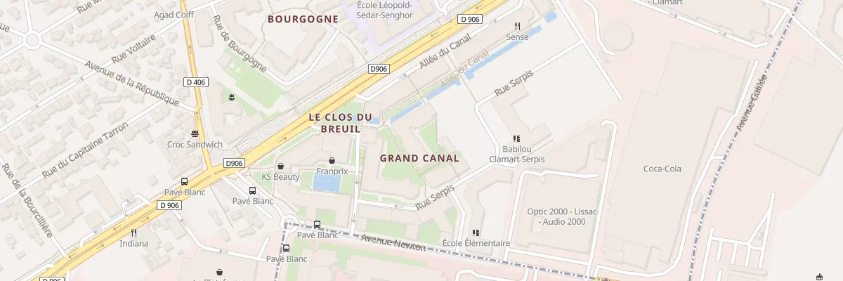 Plan du 15 Rue Serpis à Clamart