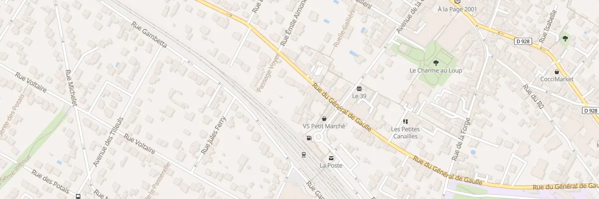 Plan du 103 Rue du Général de Gaulle à Saint-Leu-la-Forêt