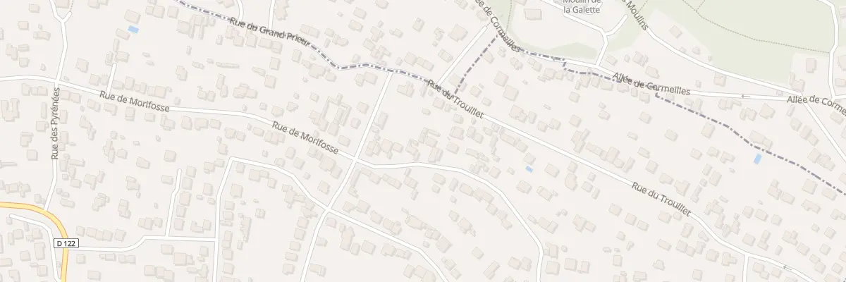 Plan du 32 Rue de Morifosse à Argenteuil