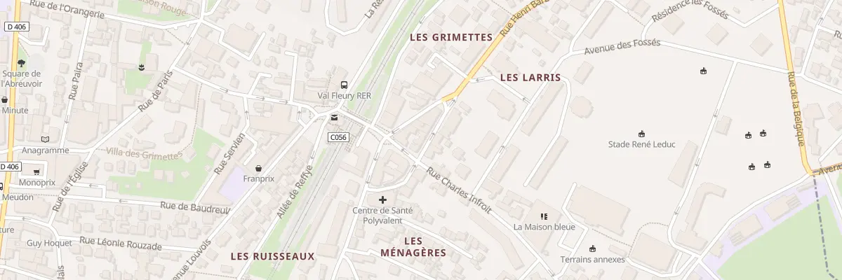 Plan du 74 Rue Henri Barbusse à Meudon
