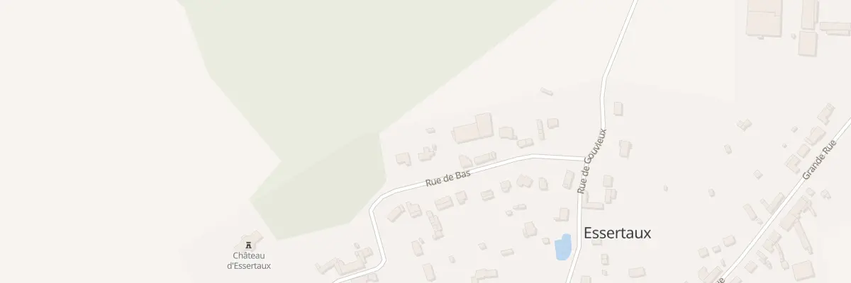 Plan du 13 Rue de Bas à Essertaux