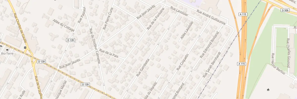 Plan du 23 Rue Gambetta au Plessis-Bouchard