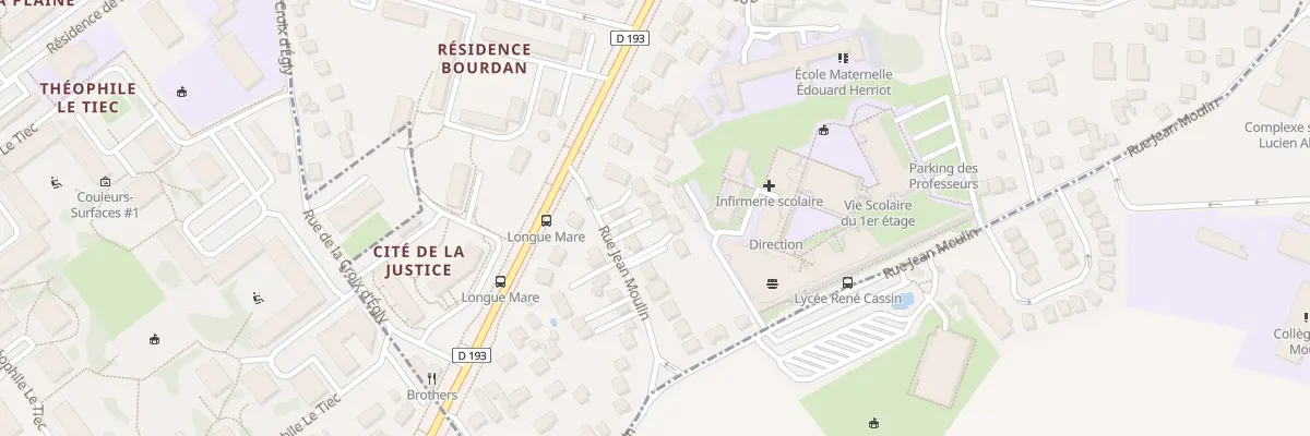 Plan du 1F Rue Jean Moulin à Arpajon
