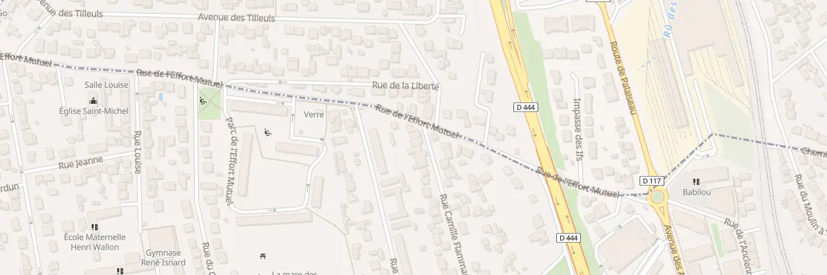 Plan du 35 Rue Camille Flammarion à Palaiseau
