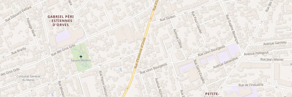Plan du 169 Rue d’Estienne d’Orves à Colombes