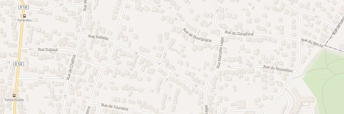 Plan du 22 Rue Martin Fontaine à Argenteuil