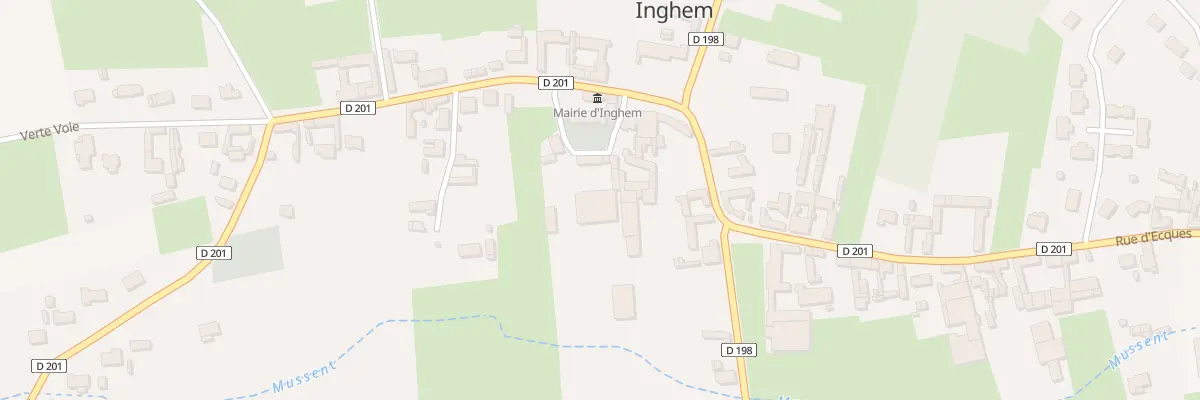 Plan du 38 Rue de l’Eglise d’Inghem à Bellinghem