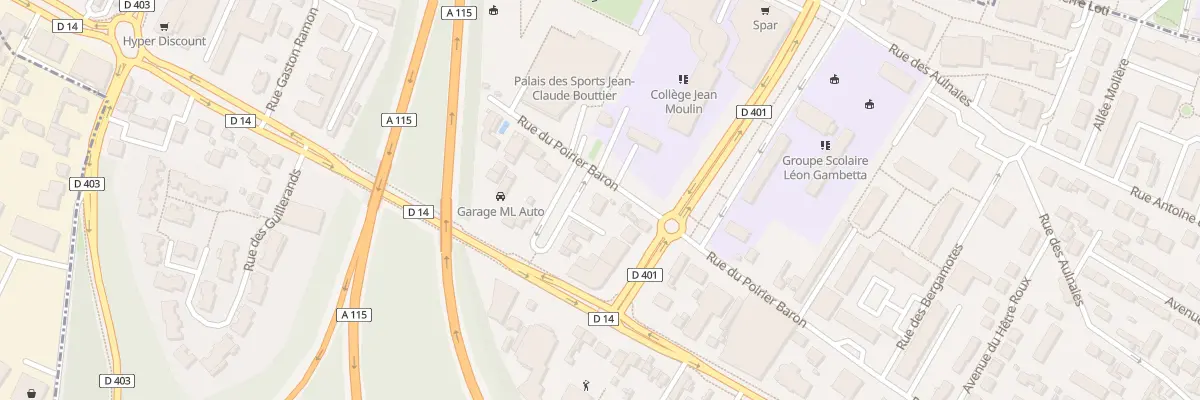Plan du 79 Rue du Poirier Baron à Sannois