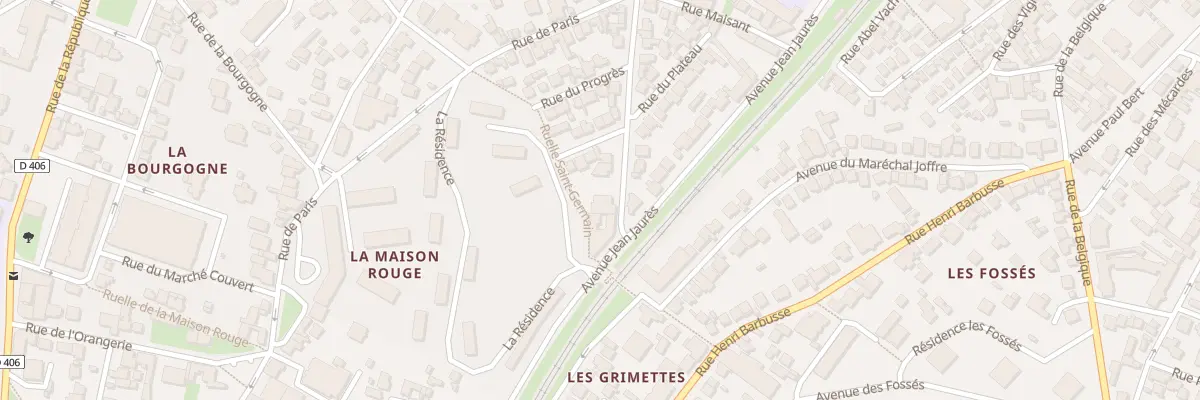 Plan du 22 Rue Edouard Manet à Meudon