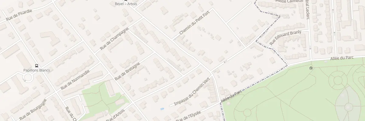 Plan du 96 Rue du Capitaine Revel à Saint-Martin-lez-Tatinghem