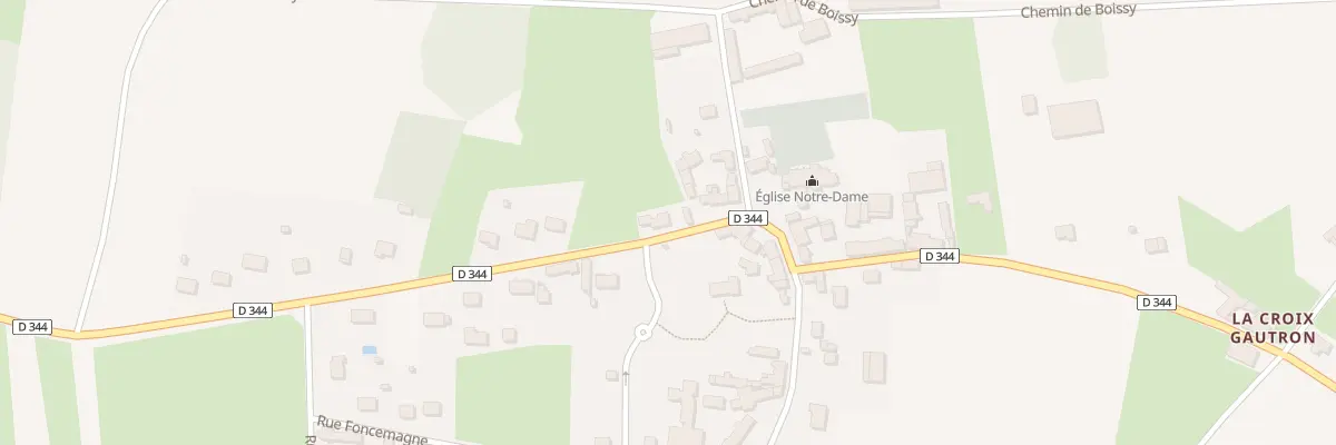 Plan du 4 Rue du Bourg à Vrigny