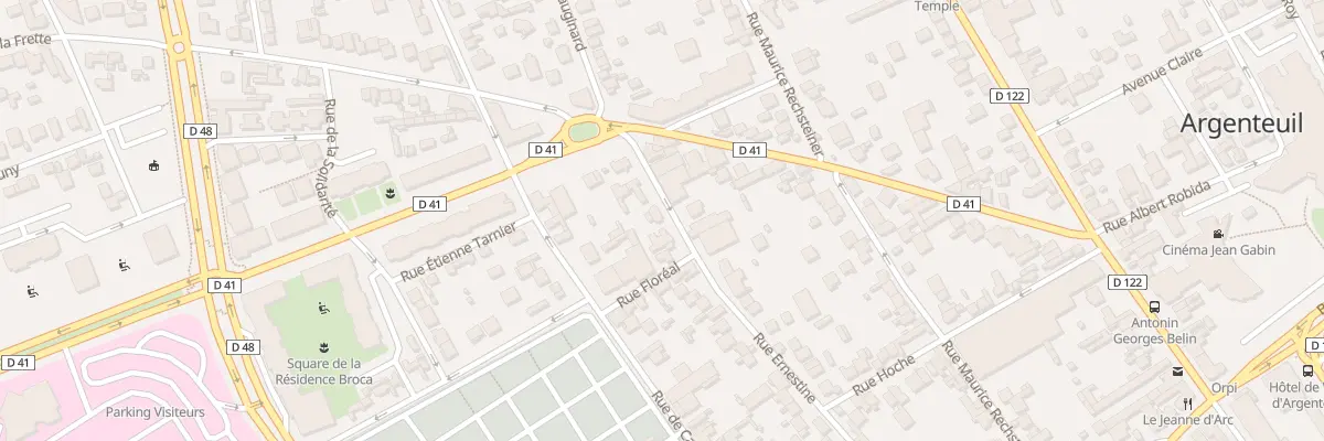 Plan du 63 Rue Ernestine à Argenteuil