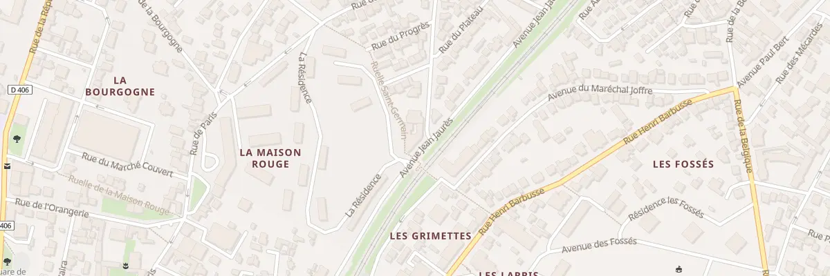 Plan du 58 Av Jean Jaurès à Meudon