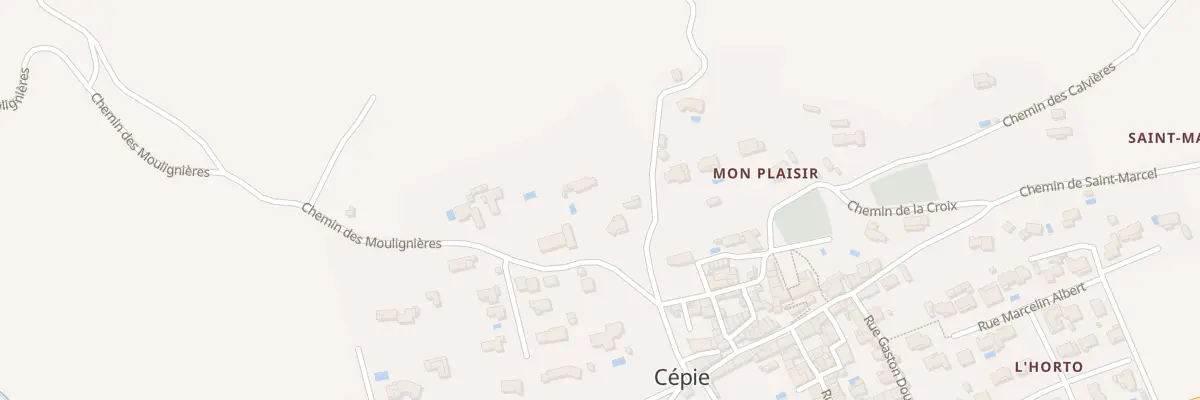 Plan du 9 Che Montplaisir à Cépie
