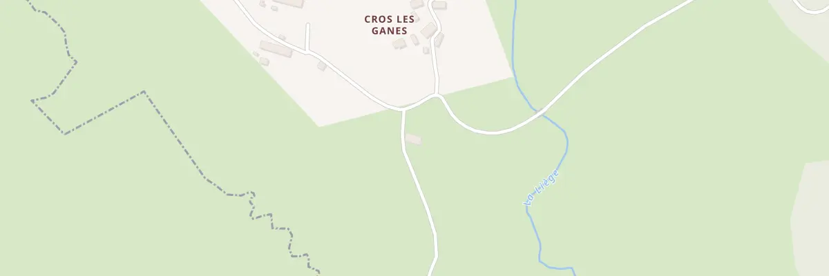 Plan du 5130 Cros les Ganes à Saint-Rémy
