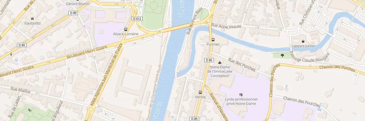 Plan du 9 Rue du Pont Biais à Castres
