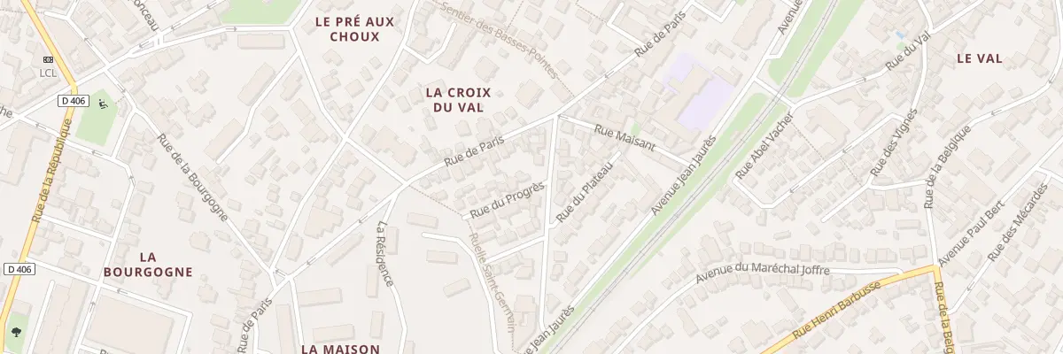 Plan du 10 Rue Edouard Manet à Meudon