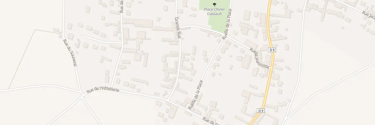 Plan du 35 Grande Rue à Haudivillers