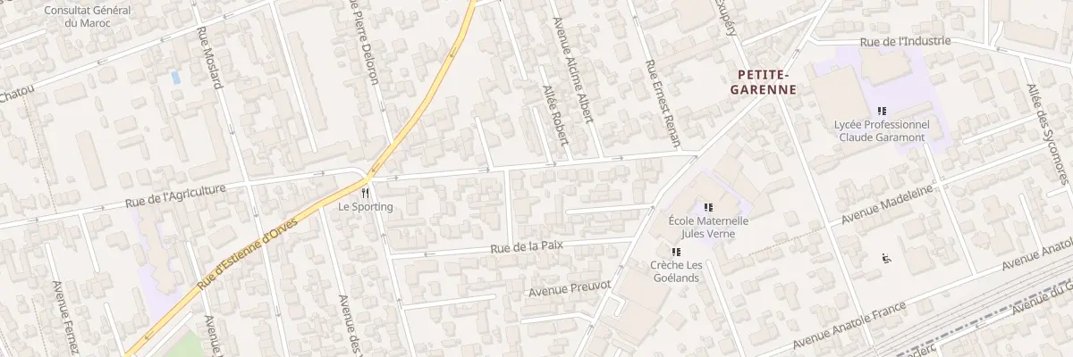 Plan du 21 Rue du Général Cremer à Colombes