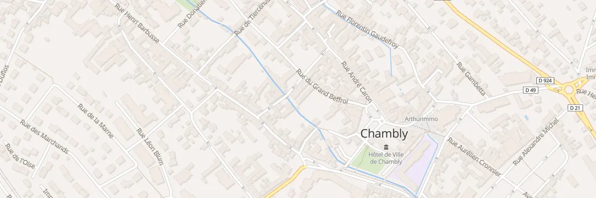 Plan du 118 Rue du Grand Beffroi à Chambly