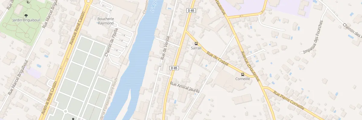 Plan du 63 Av Emilie de Villeneuve à Castres